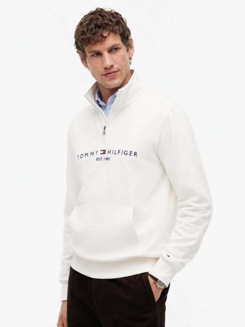 Regular Fit 1/4 Zip Fleece Sweatshirt