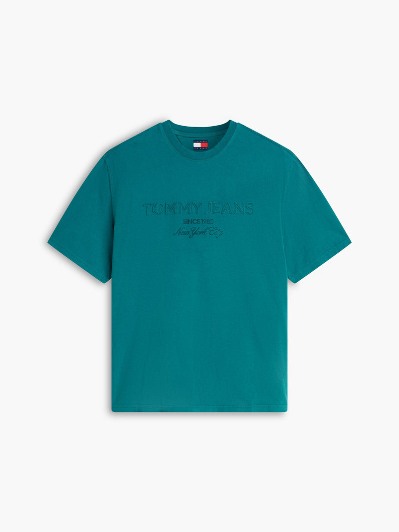 90S Fit Washed Patchwork T-Shirt