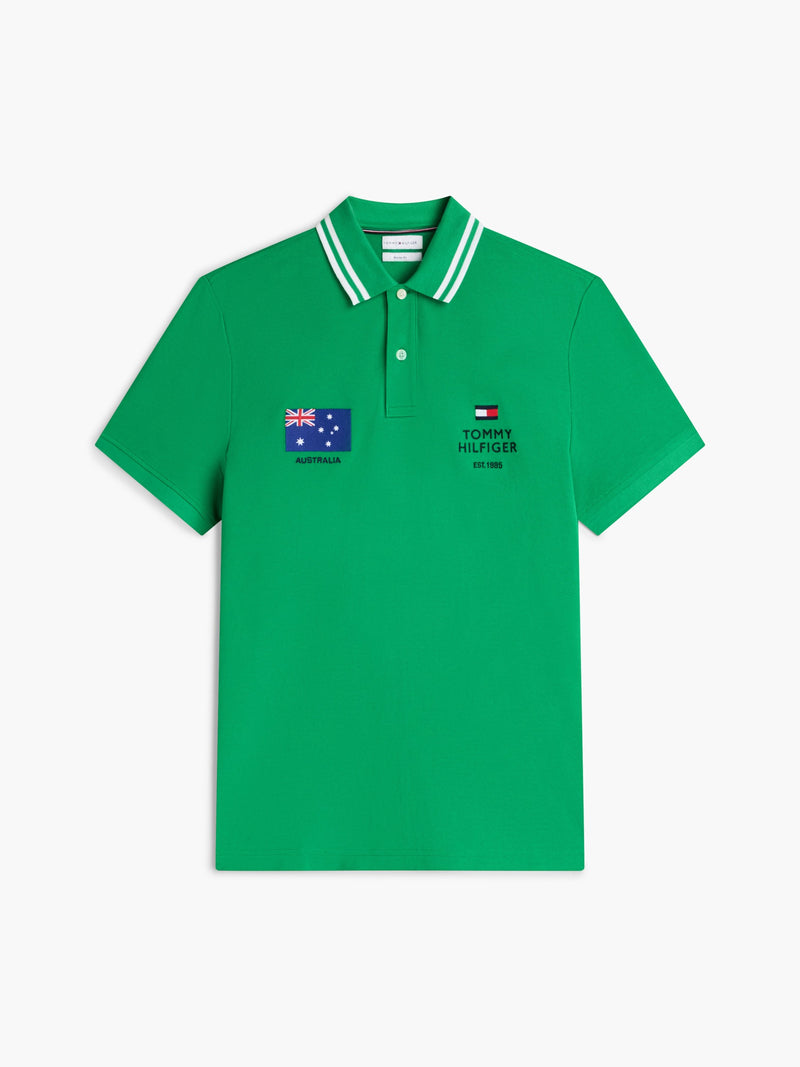Regular Fit Graphic Pique Polo