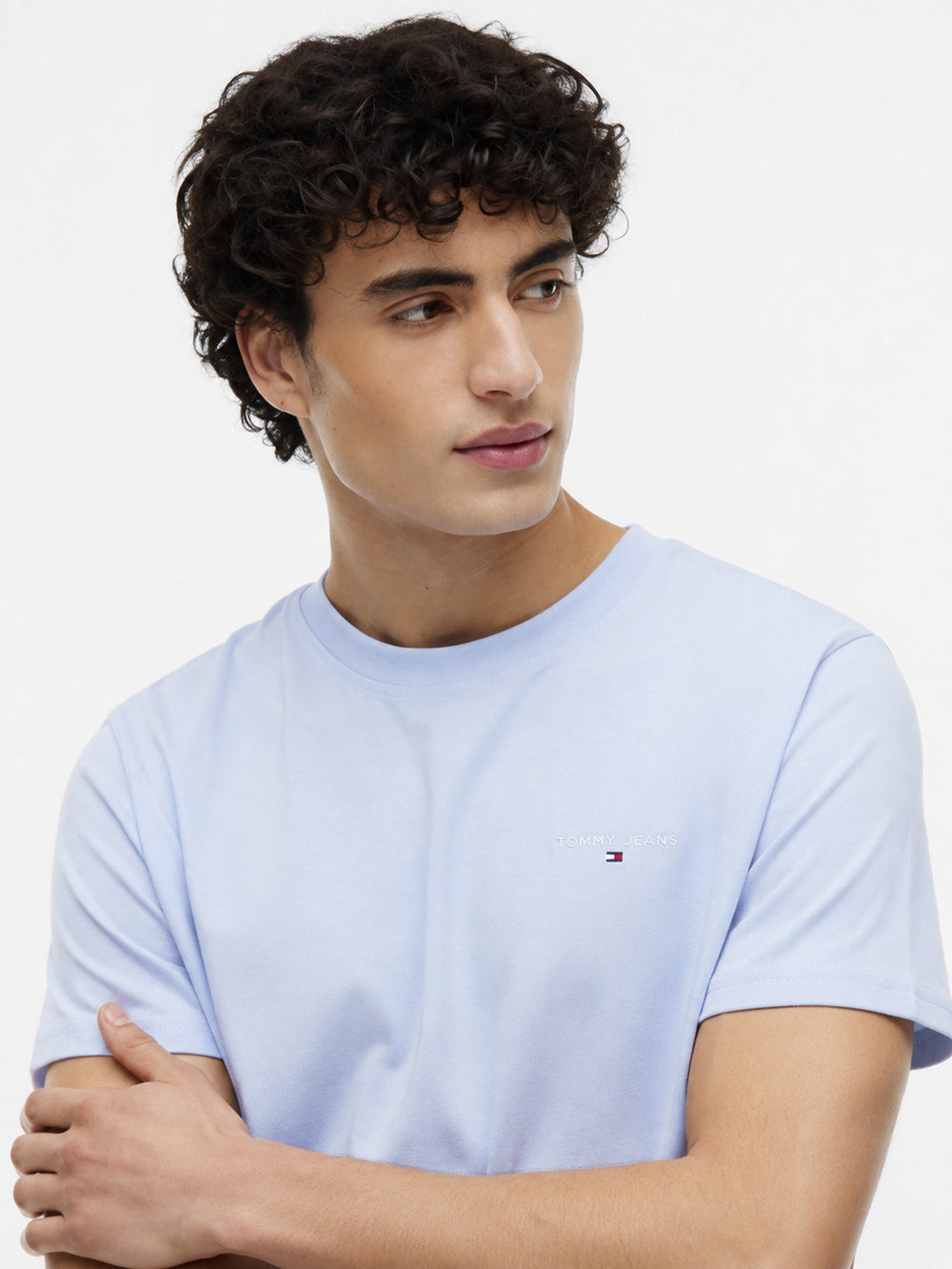 Slim Fit Linear Logo T-Shirt
