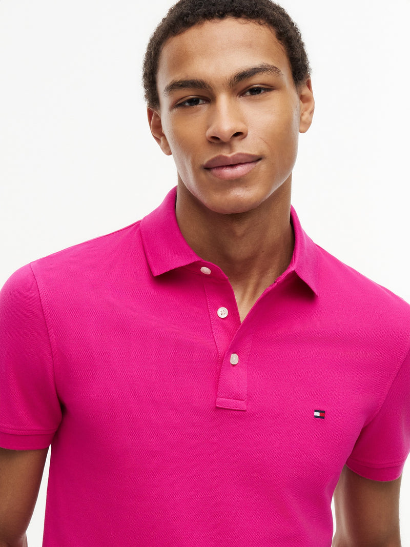 Slim Fit Solid Pique Polo