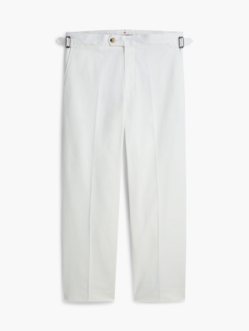 Men Relaxed Fit Pleated Twill Trouser