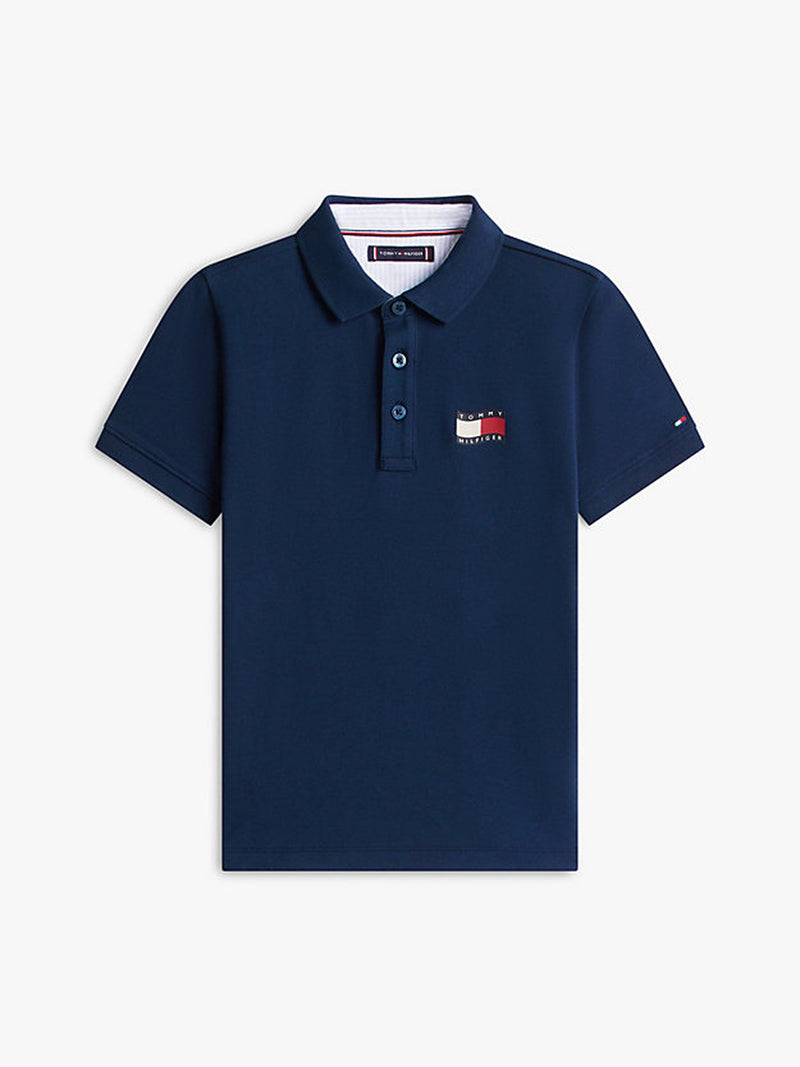 Kids Solid Polo