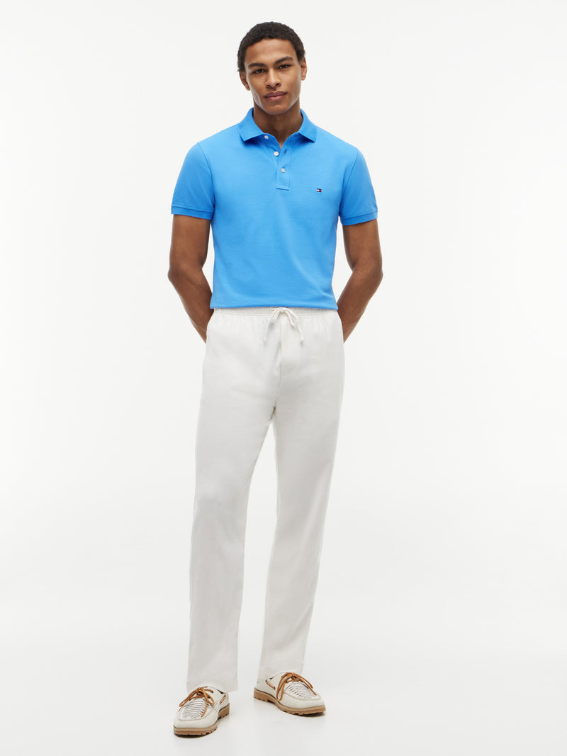 Slim Fit Solid Pique Polo