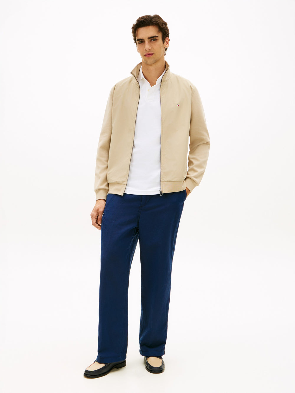 Regular Fit Mix Media Jacket