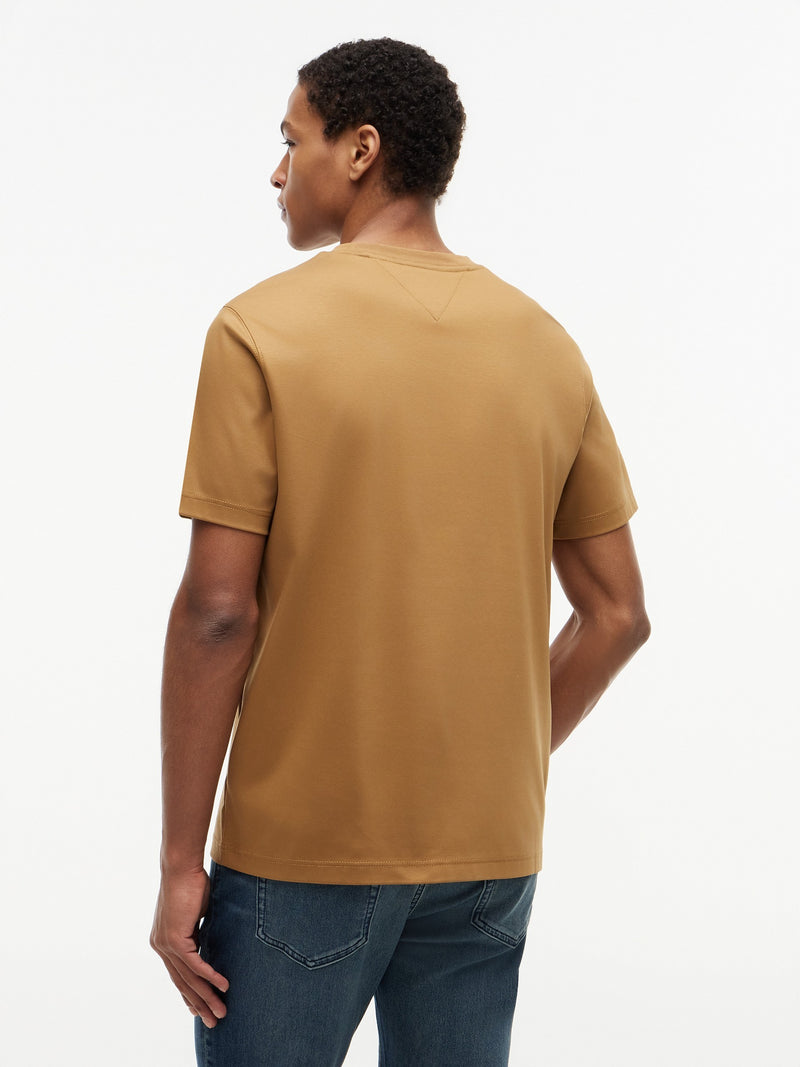 Regular Fit Embroidered Interlock Tshirt