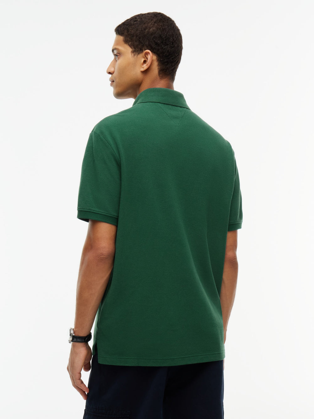 Relaxed Solid Pique Polo