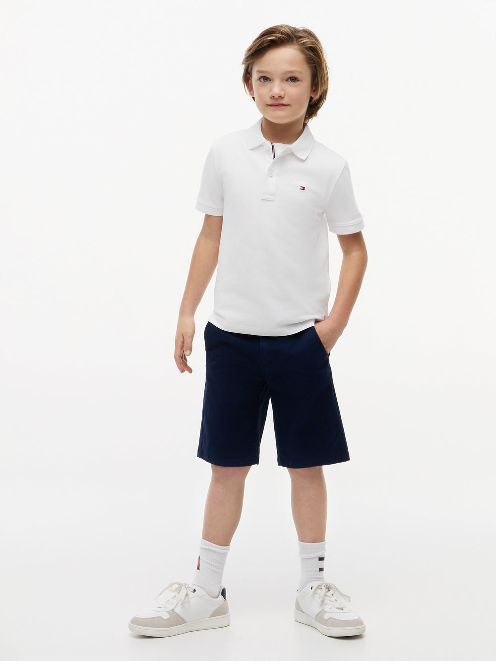 Kids Solid Polo