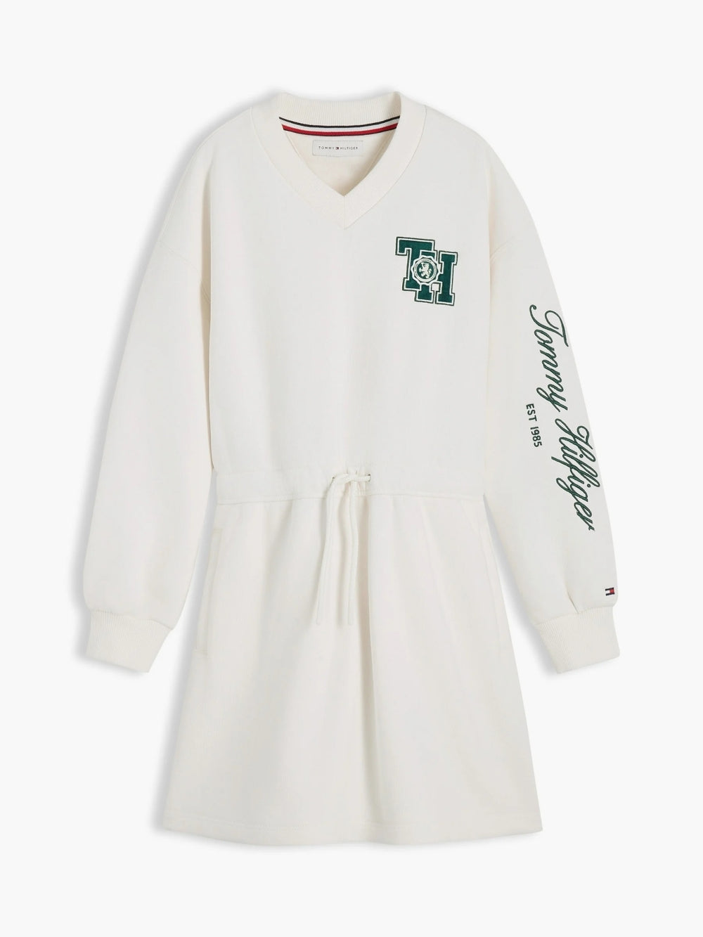Half Sleeves Knee Length A-Line Dress
