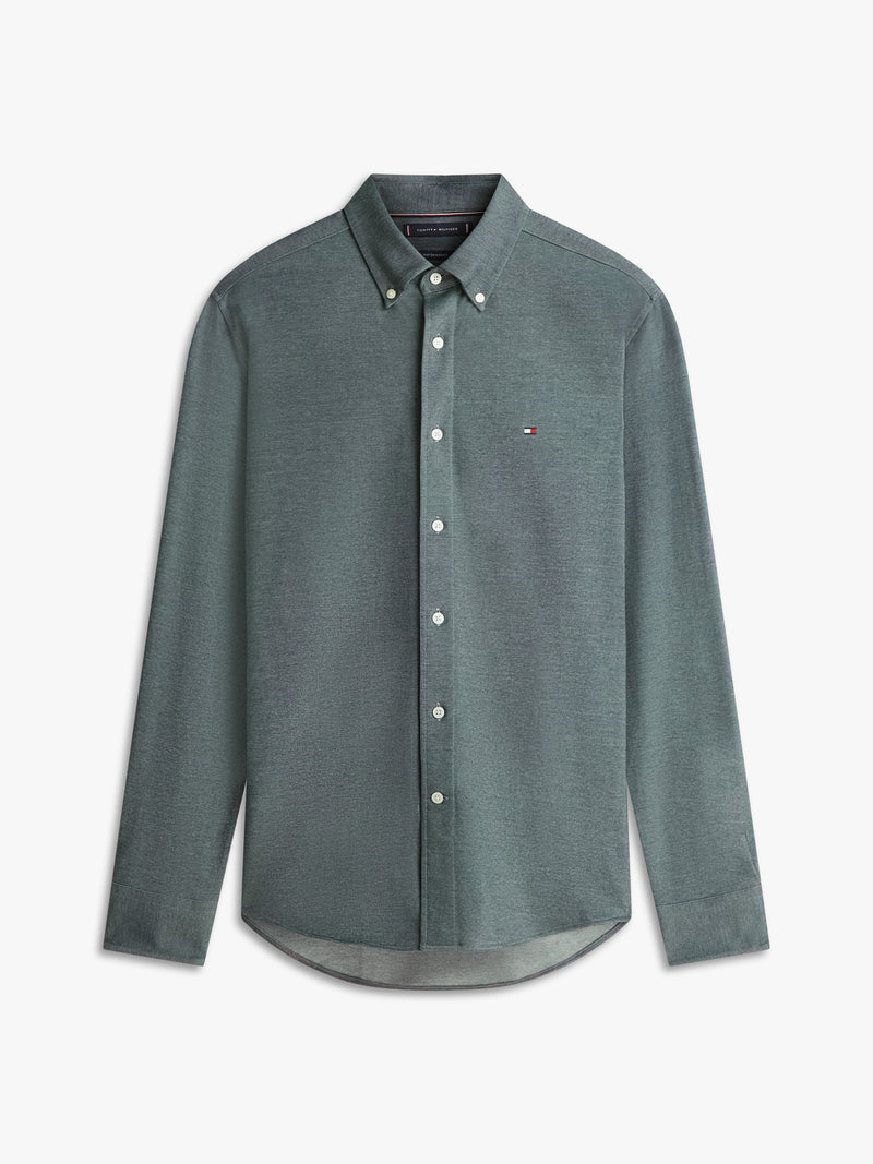 Regular Fit Solid Oxford Shirt