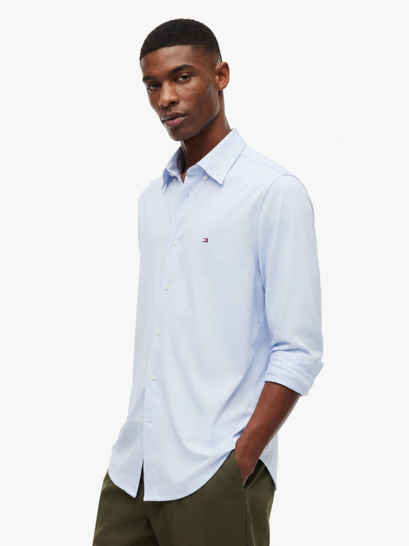 Regular Fit Solid Oxford Shirt