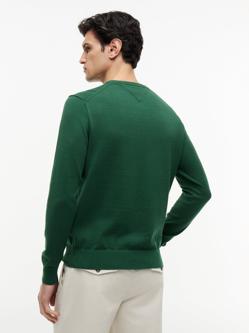 Crew Neck Basic Sweater