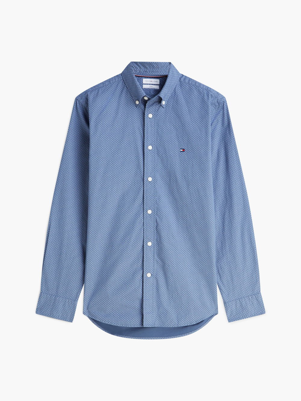 Regular Fit Print Poplin Shirt