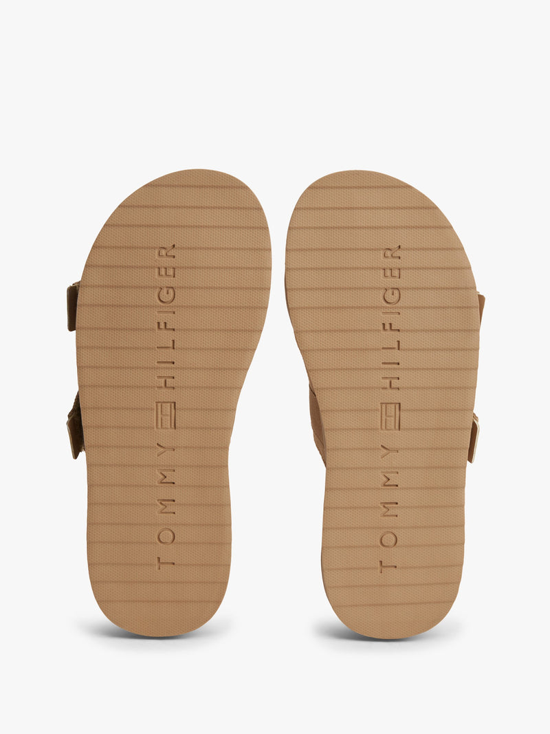 Men Hilfiger Mix Suede Buckle Sandal