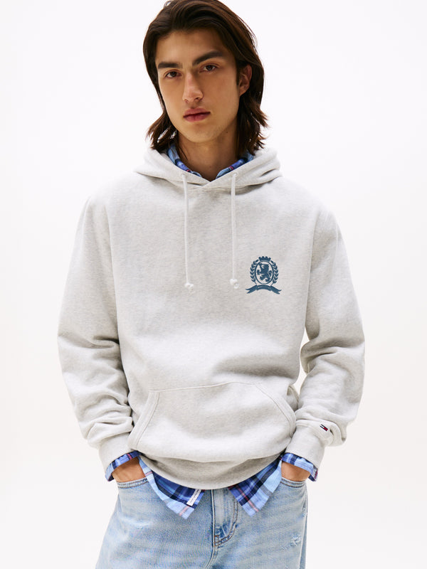 Regular Fit Brushed Fleece Hooded Sweatshirt