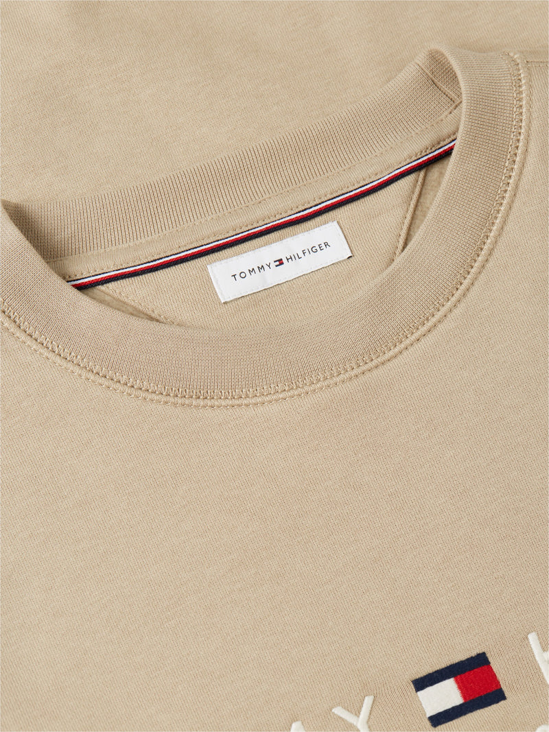 Tommy Logo Fleece Pullover