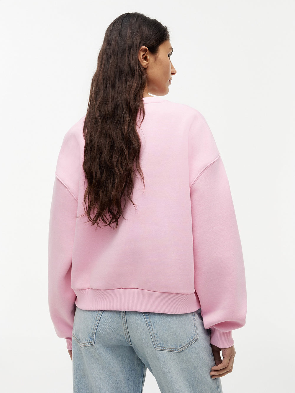 Relaxed Fit Fleece Pullover