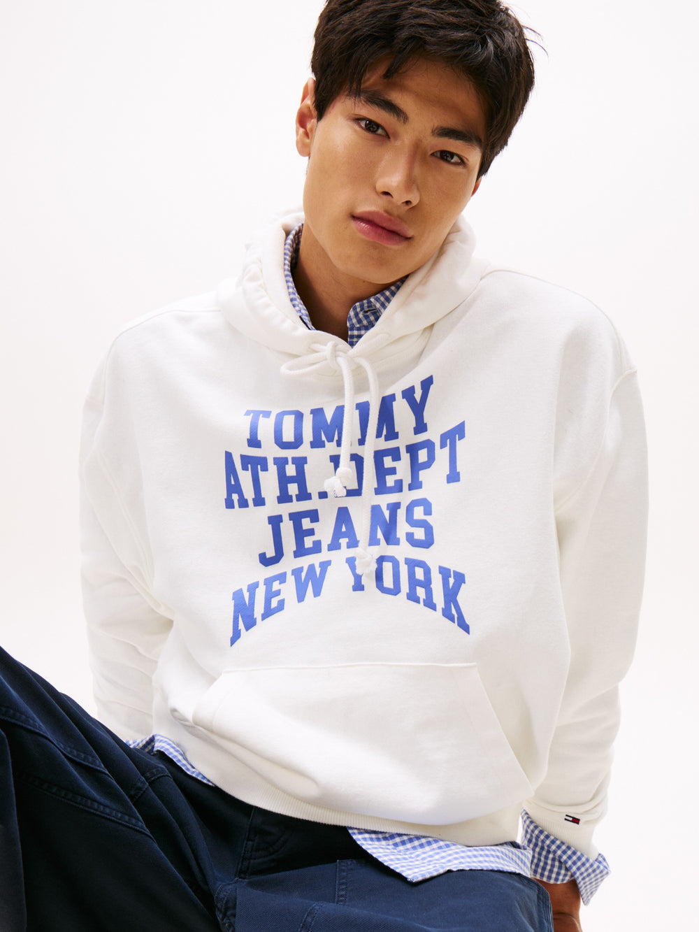 90S Fit Terry Hooded Sweatshirt