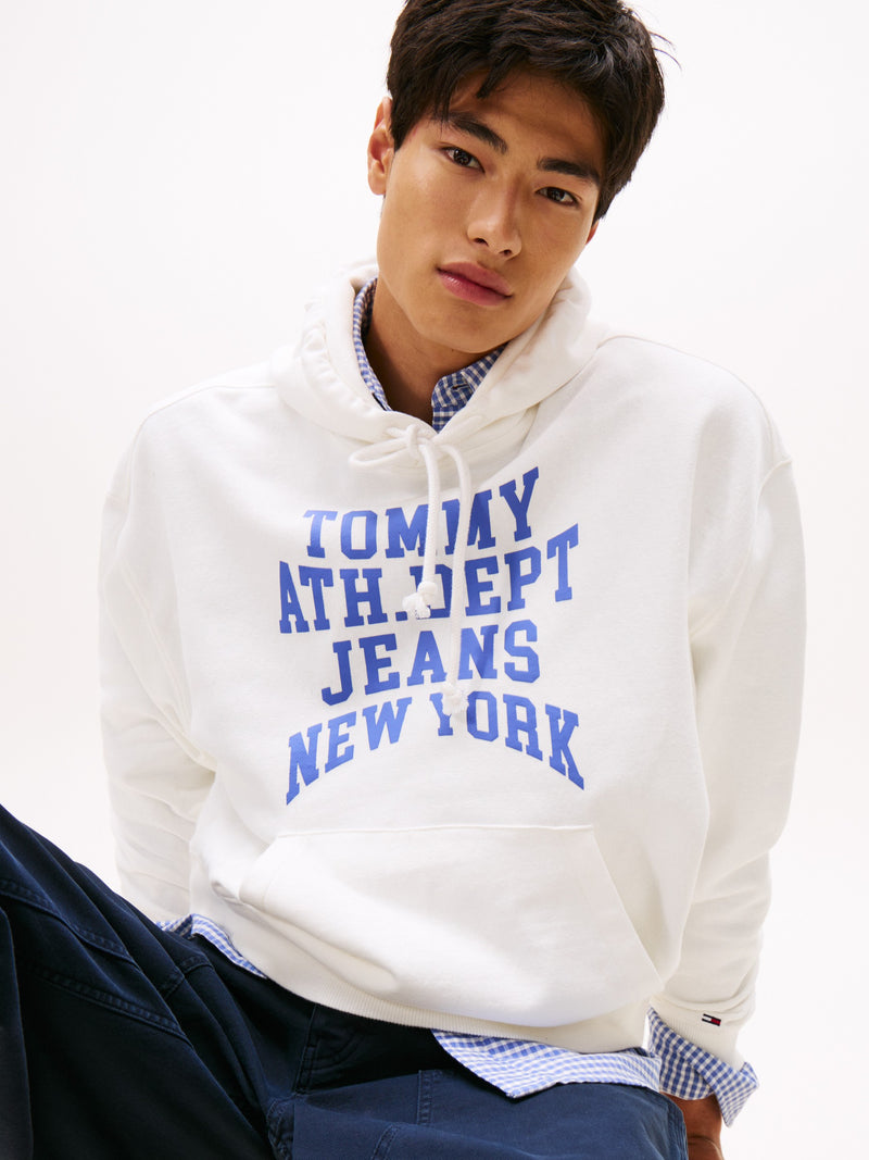 90S Fit Terry Hooded Sweatshirt