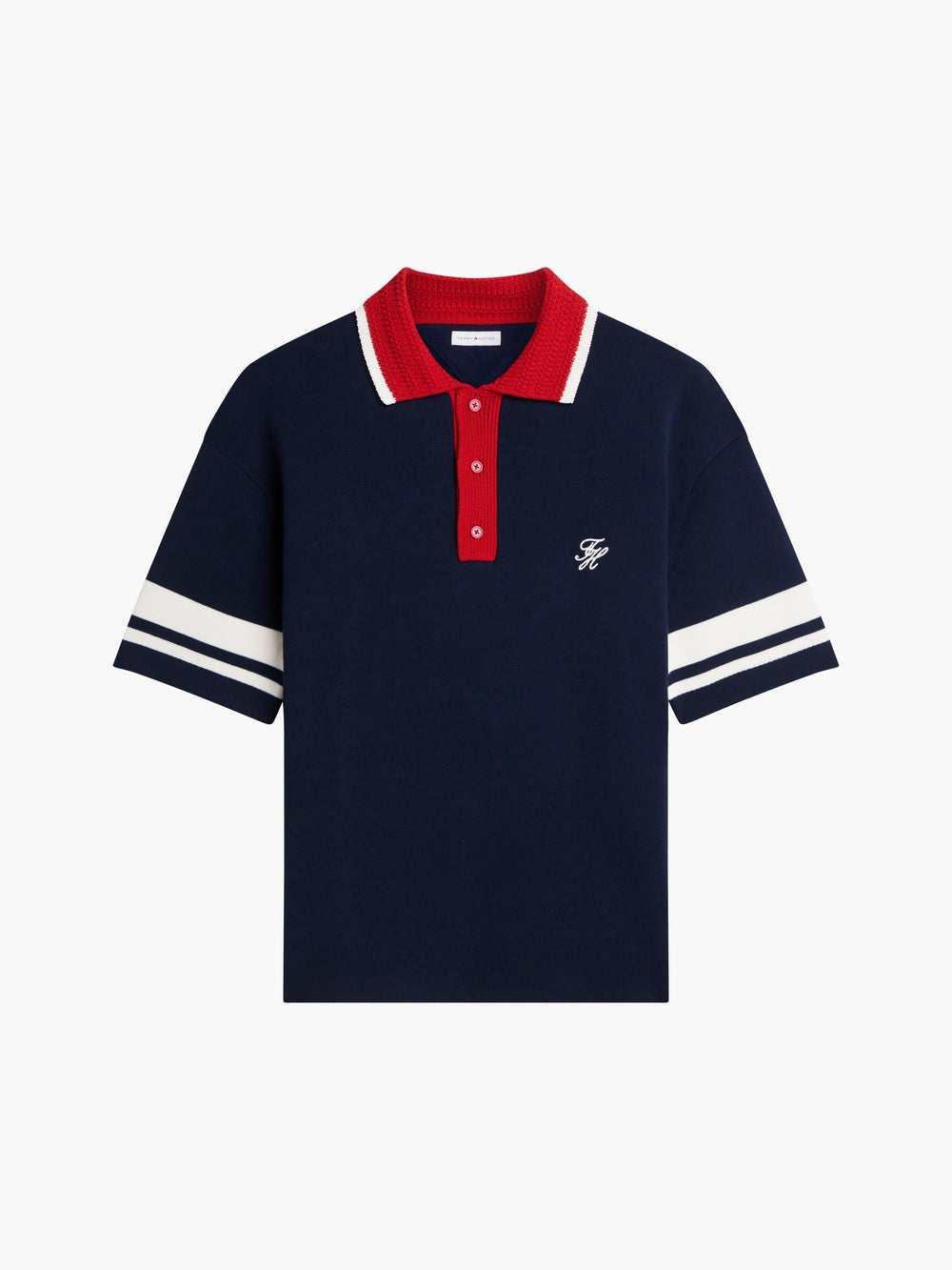 Regular Fit Flat Knit Polo