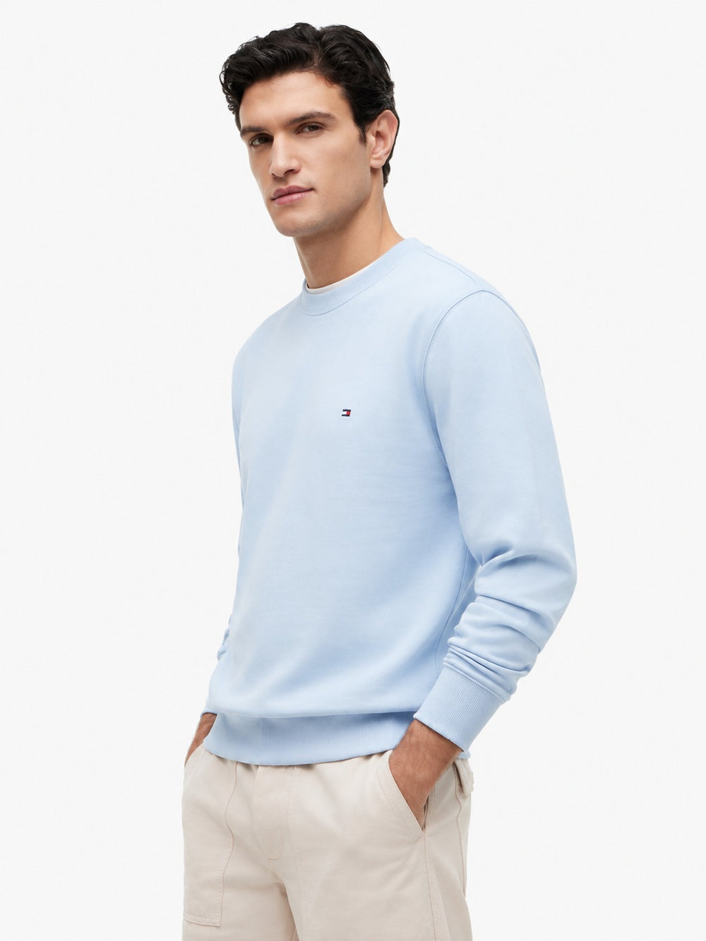 Solid Terry Pullover