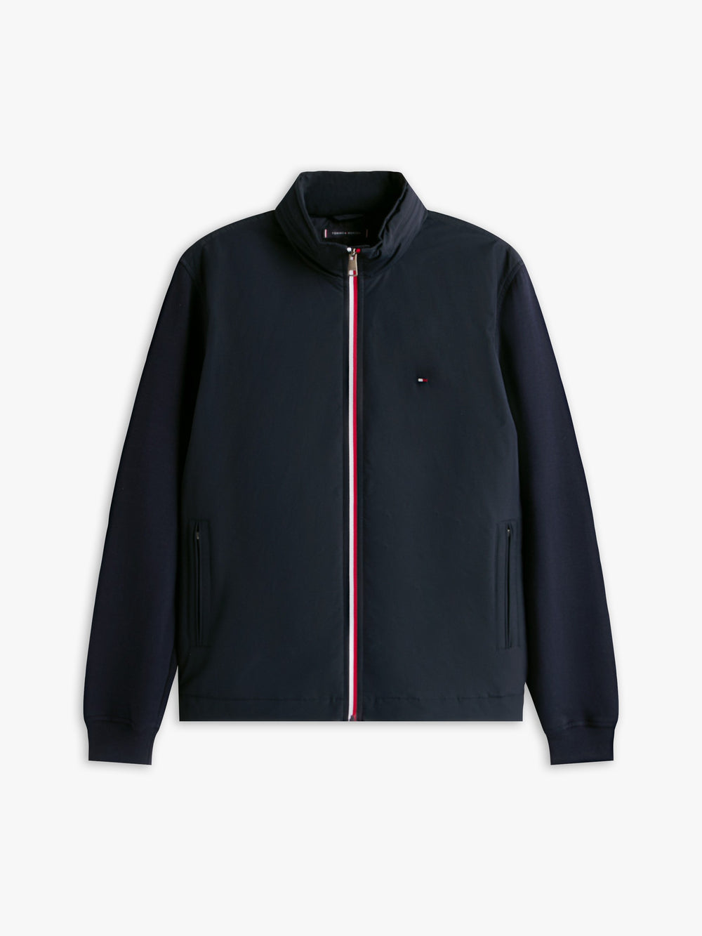 Regular Fit Mid Weight Mix Media Jacket