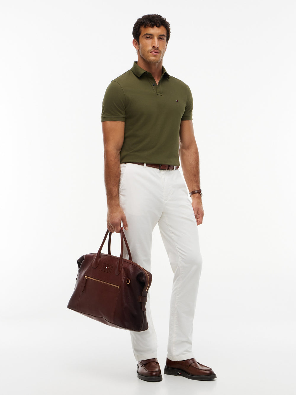 Regular Fit Solid Pique Polo