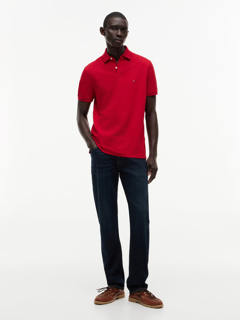 Regular Fit Solid Pique Polo
