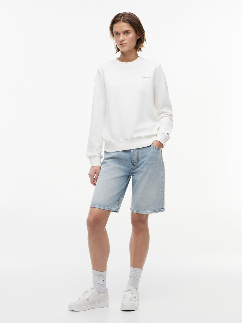 Relaxed Fit Terry Pullover