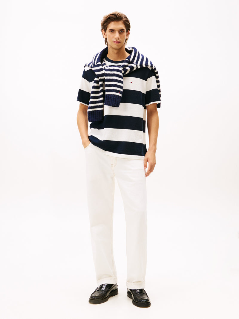 Relaxed Fit Striped T-Shirt