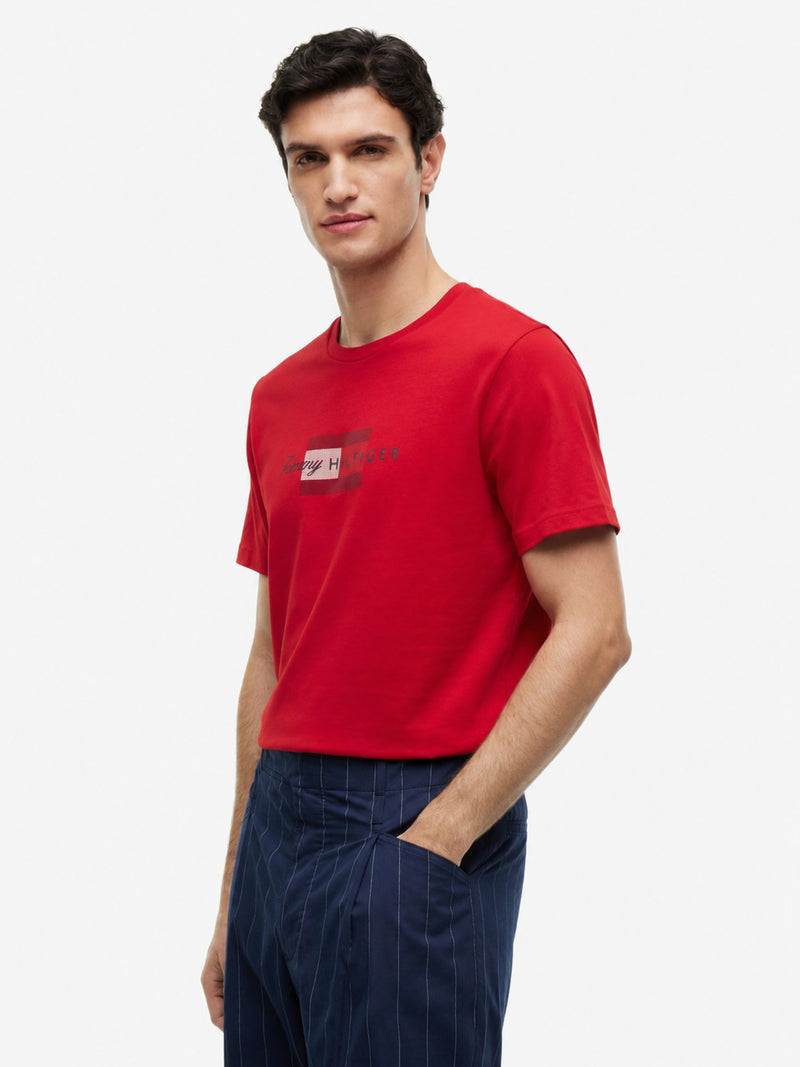 Regular Fit Graphic Logo Tshirt