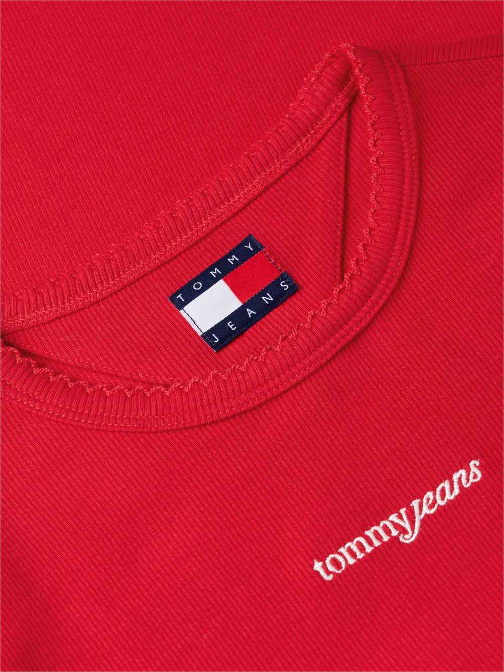 Solid Slim Fit Half Sleeve Ribbed T-Shirt