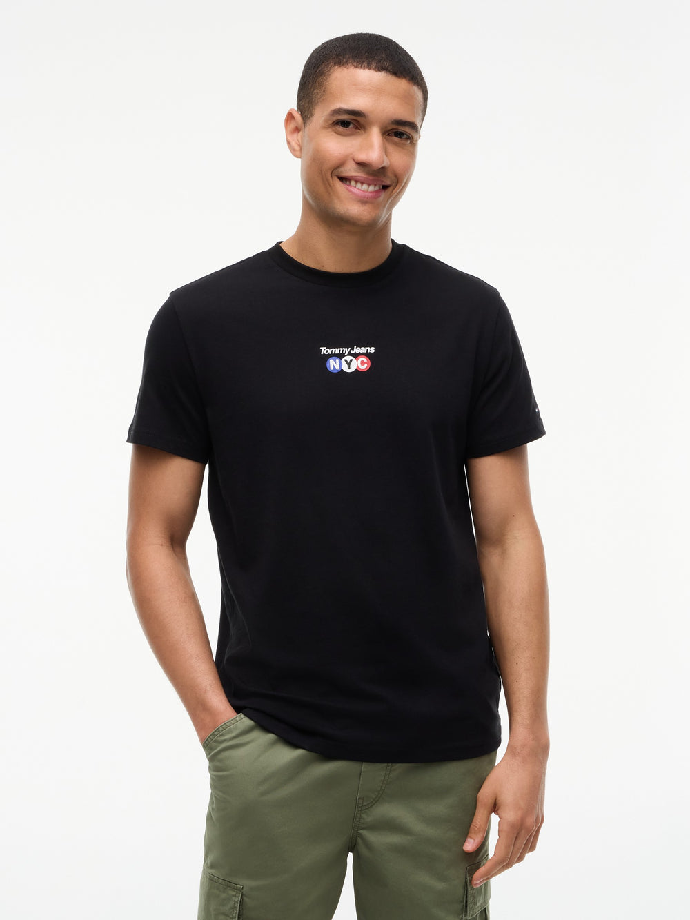 Slim Fit Nyc Logo T-Shirt