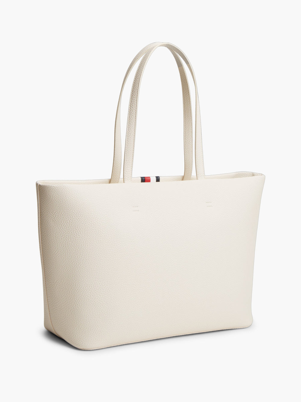 Stripes Pu Trapeze Bag