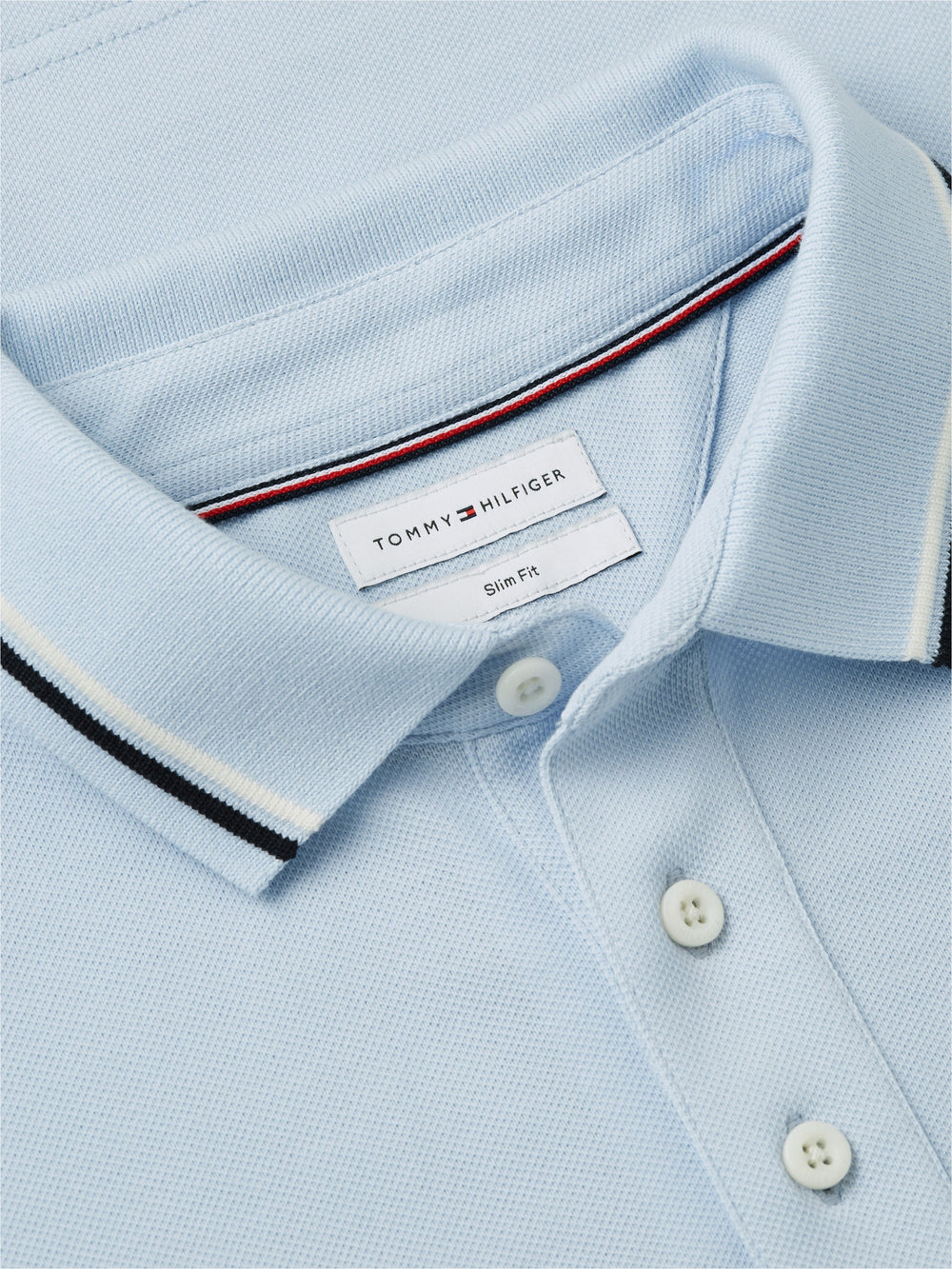 Slim Fit Collar Tipped Polo