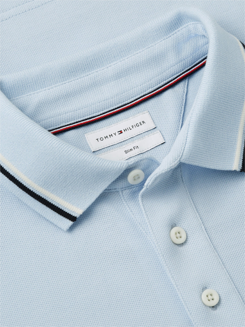 Slim Fit Collar Tipped Polo