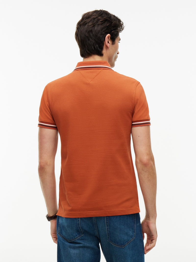 Slim Fit Collar Tipped Polo