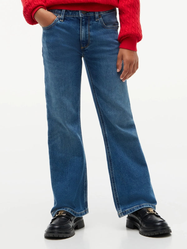 Girls Flare Stretch Jeans