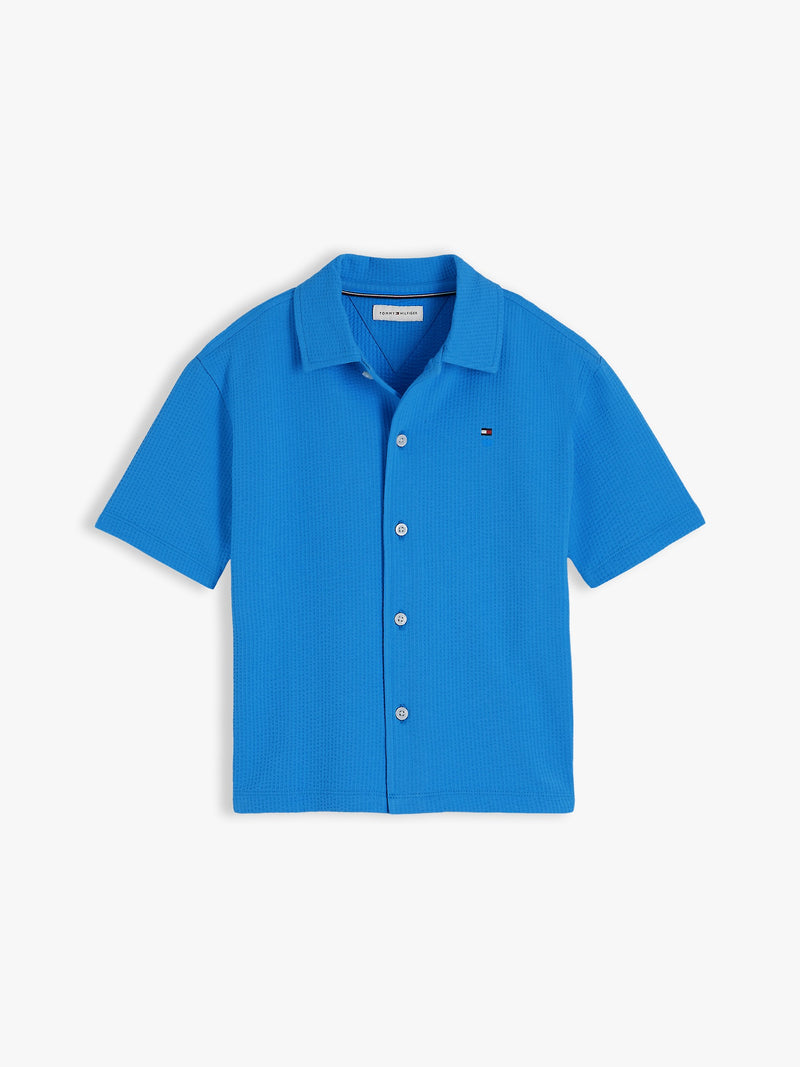 Kids Seersucker Shirt
