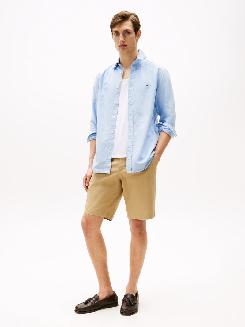 Regular Fit Solid Oxford Shirt