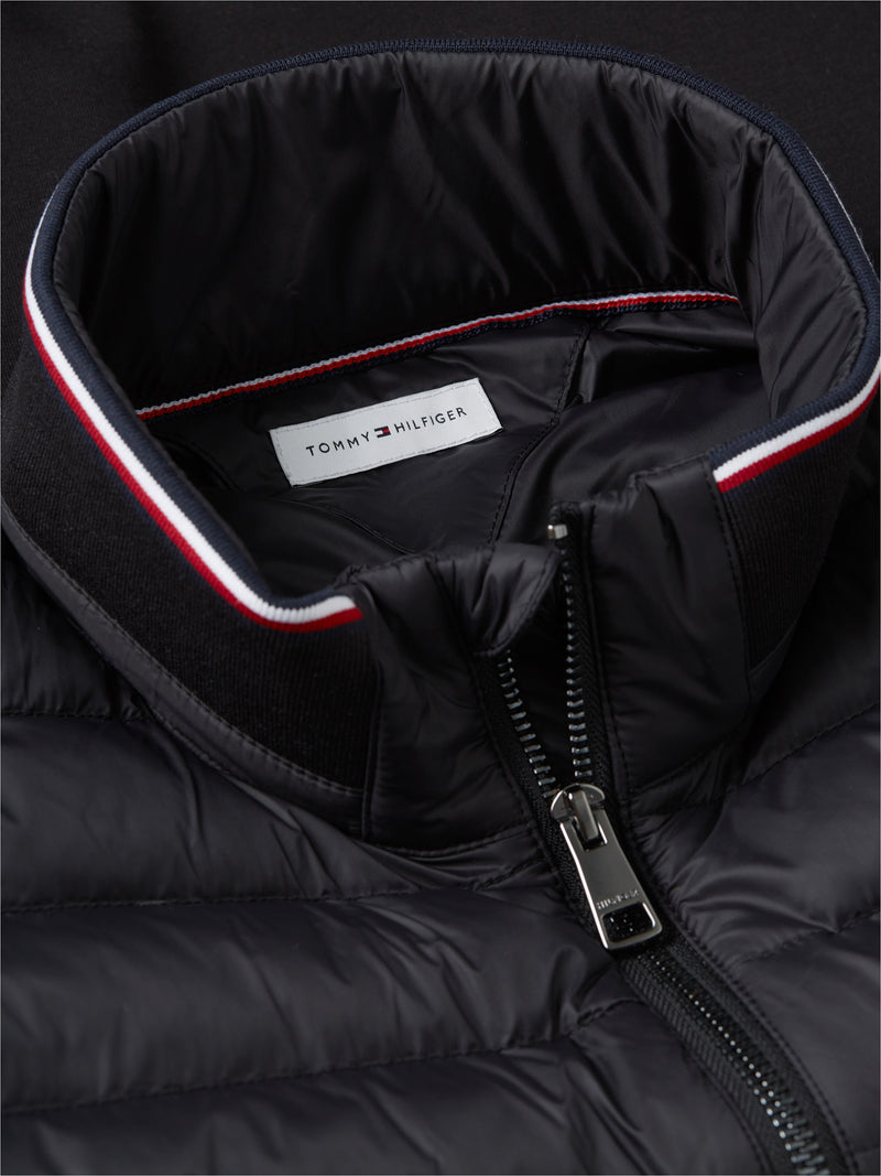 Regular Fit Mix Media Jacket