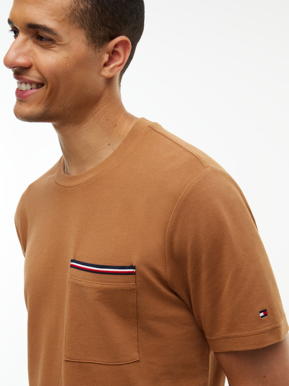 Regular Fit Pocket Pique Tshirt