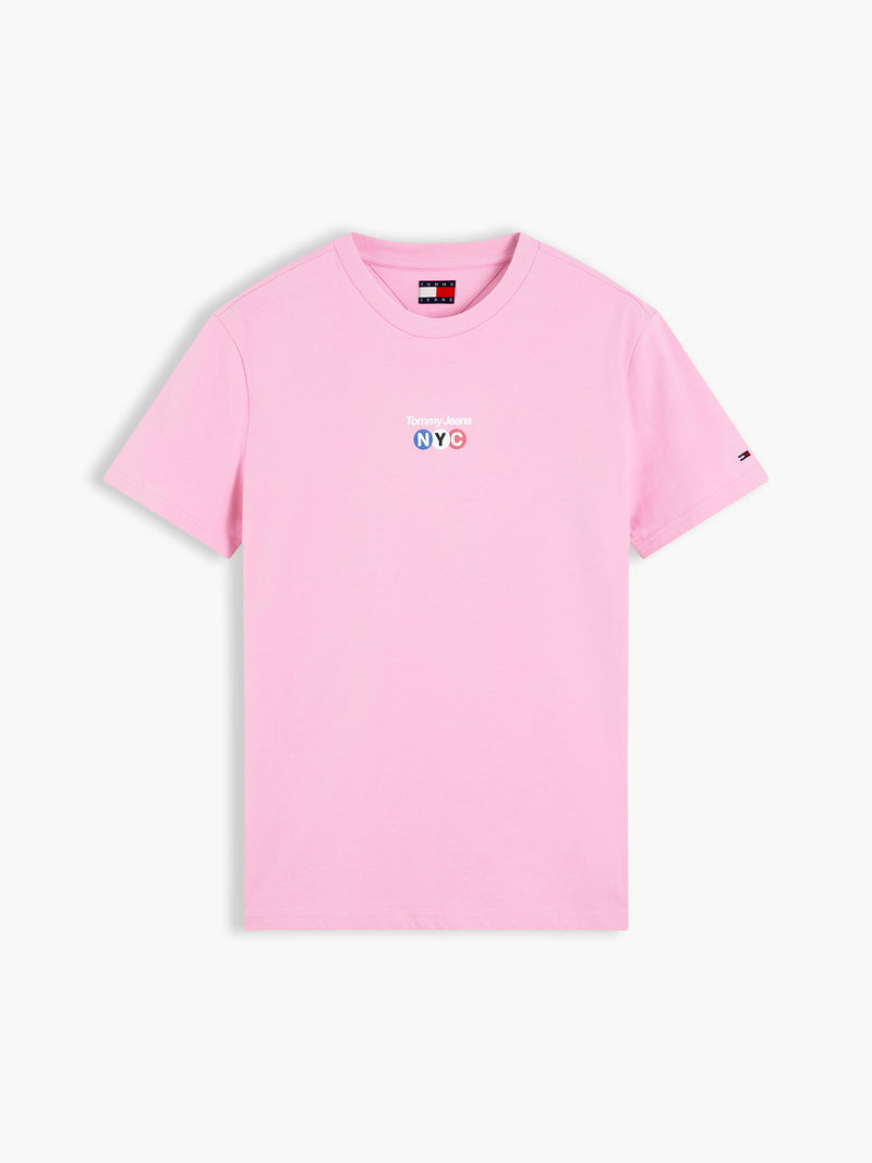 Slim Fit Nyc Logo T-Shirt