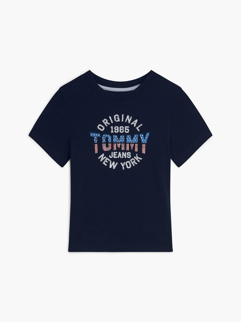 Solid Slim Fit Half Sleeve Ribbed T-Shirt