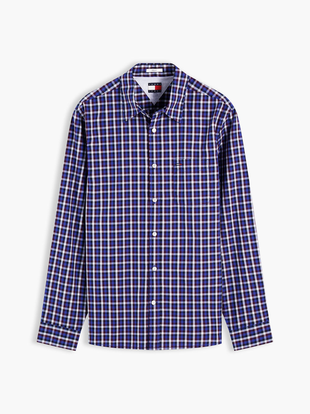 Regular Fit Check Poplin Shirt