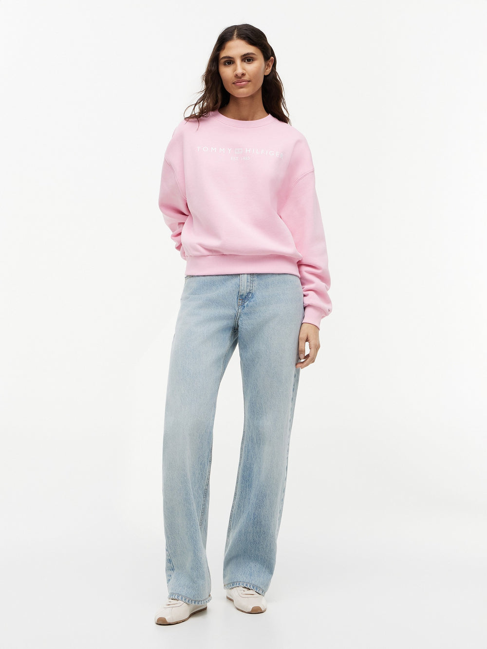 Relaxed Fit Fleece Pullover