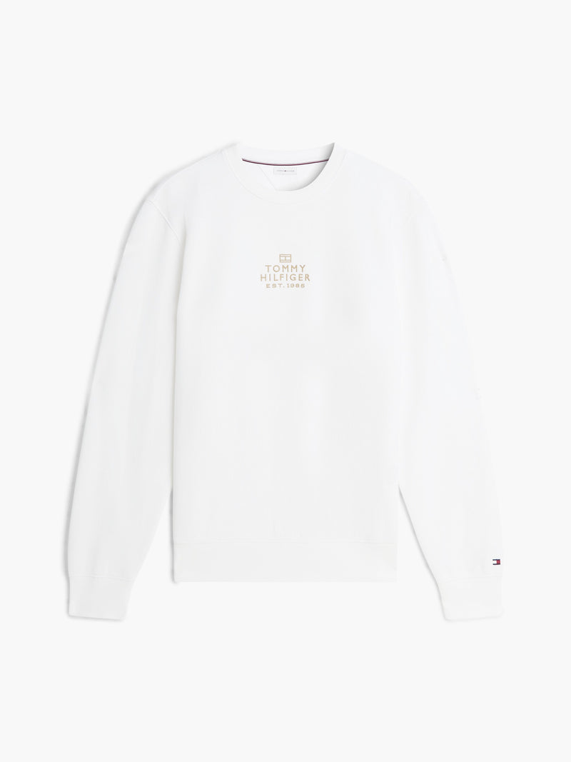 Regular Fit Embroidered Interlock Pullover