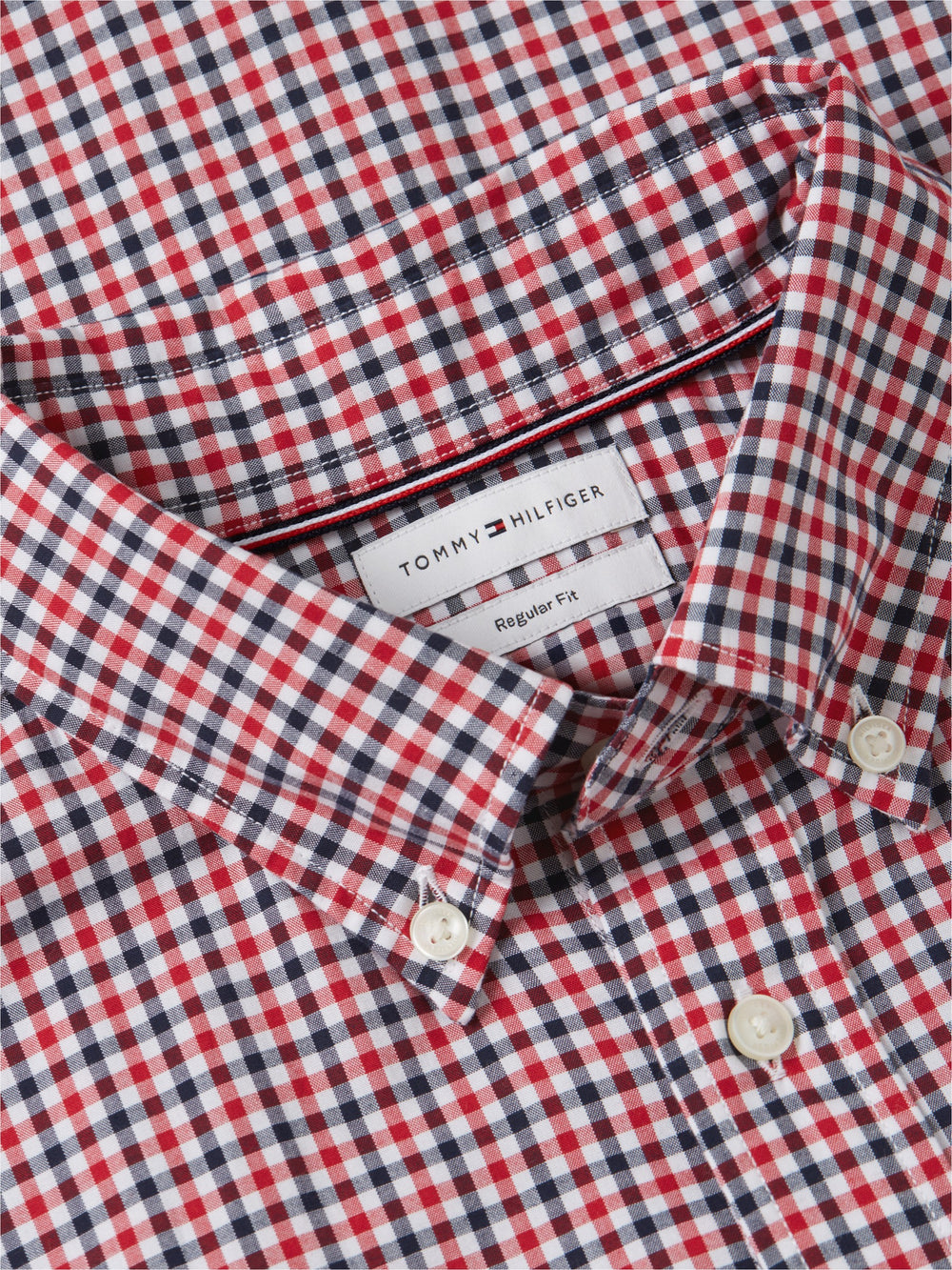 Regular Fit Check Poplin Shirt