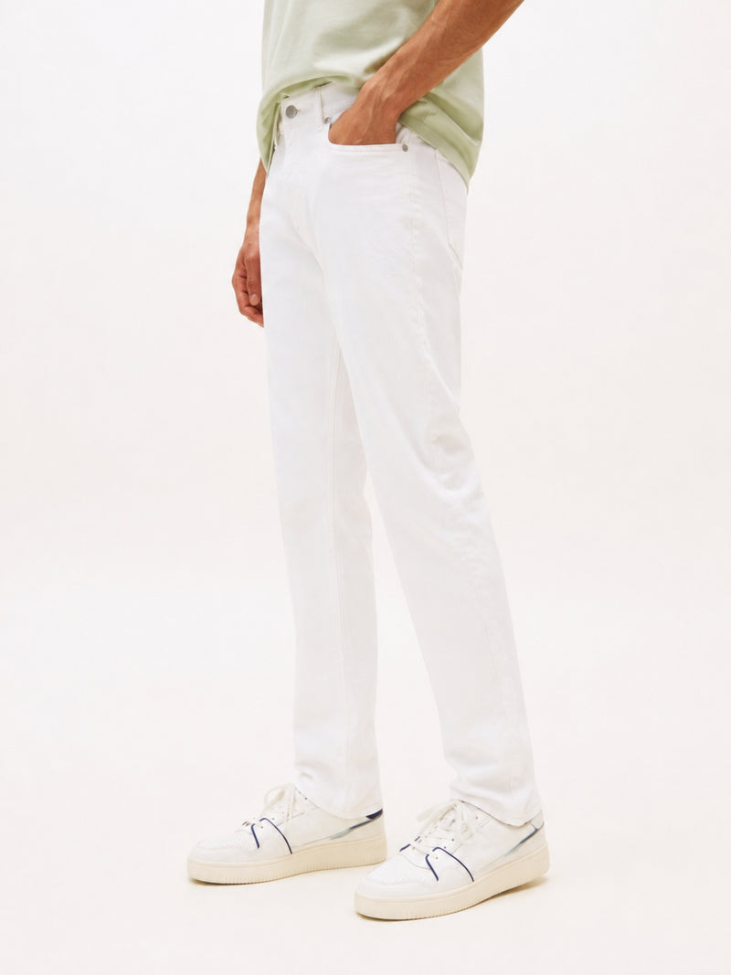 Men Ryan Slim Straight White or Ecru Jeans