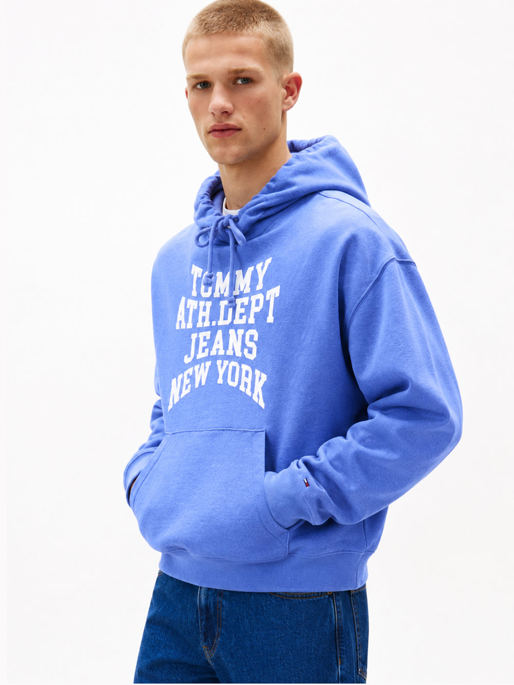 90S Fit Terry Hooded Sweatshirt